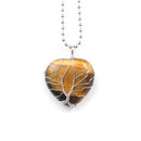 Pendentif oeil de tigre - Ma Passion - Fabrication de bijoux