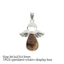 Pendentif oeil de tigre - Ma Passion - Fabrication de bijoux