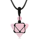 Pendentif quartz rose - Ma Passion - Fabrication de bijoux