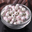 Perle céramique - Ma Passion - Fabrication de bijoux