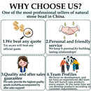 Perle en pierre - Ma Passion - Fabrication de bijoux