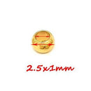 Perle metal - Ma Passion - Fabrication de bijoux