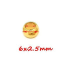 Perle metal - Ma Passion - Fabrication de bijoux