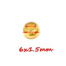 Perle metal - Ma Passion - Fabrication de bijoux