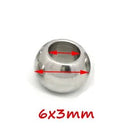 Perle metal - Ma Passion - Fabrication de bijoux