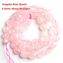 Perle quartz rose - Ma Passion - Fabrication de bijoux