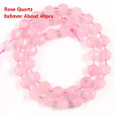 Perle quartz rose - Ma Passion - Fabrication de bijoux