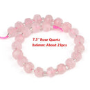 Perle quartz rose - Ma Passion - Fabrication de bijoux