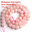 Perle quartz rose - Ma Passion - Fabrication de bijoux