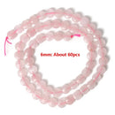 Perle quartz rose - Ma Passion - Fabrication de bijoux