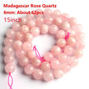 Perle quartz rose - Ma Passion - Fabrication de bijoux