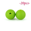 Perle silicone - Ma Passion - Fabrication de bijoux