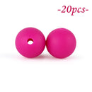 Perle silicone - Ma Passion - Fabrication de bijoux