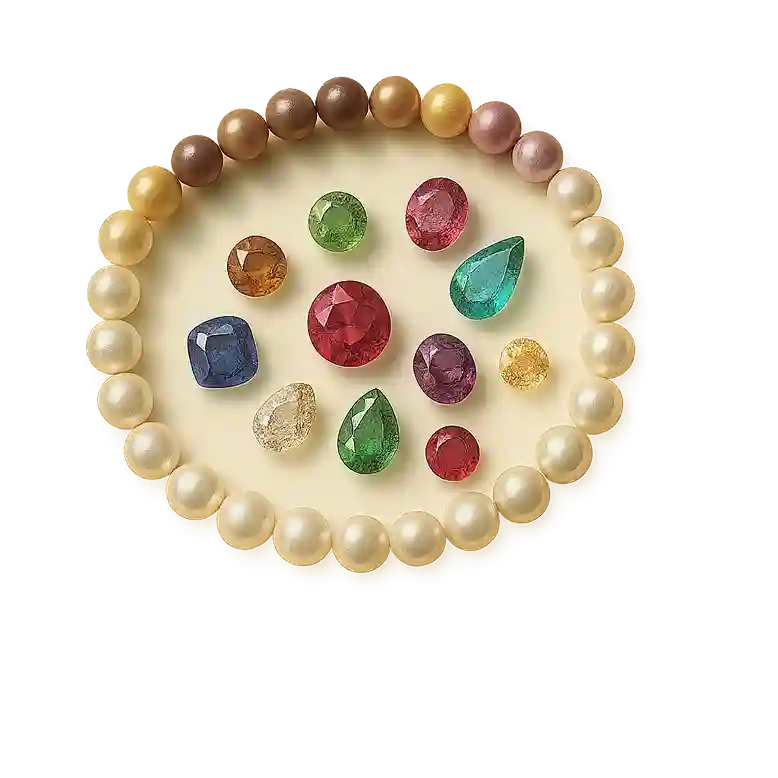 Perles pour la fabrication de bijoux en verre, bois et pierre
