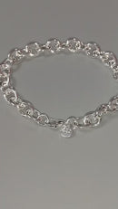 Bracelet femme grosse maille
