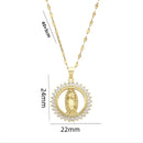 Vierge marie pendentif - Ma Passion - Fabrication de bijoux